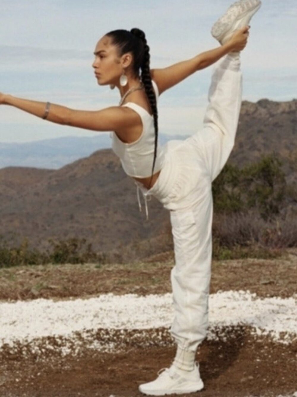 Athleta + Alicia Keys High Waist Utility Pants